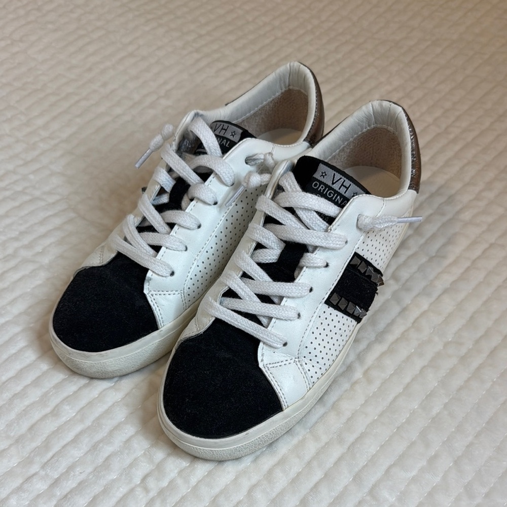 Black and White Sneakers